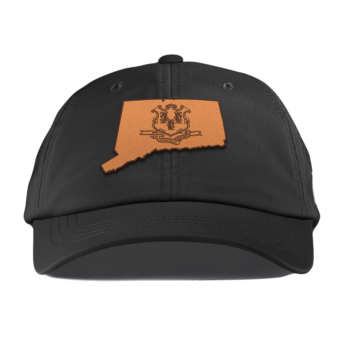 Connecticut 5 Performance Dad Hat Black