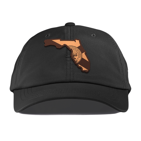 Florida 27 Performance Dad Hat Black