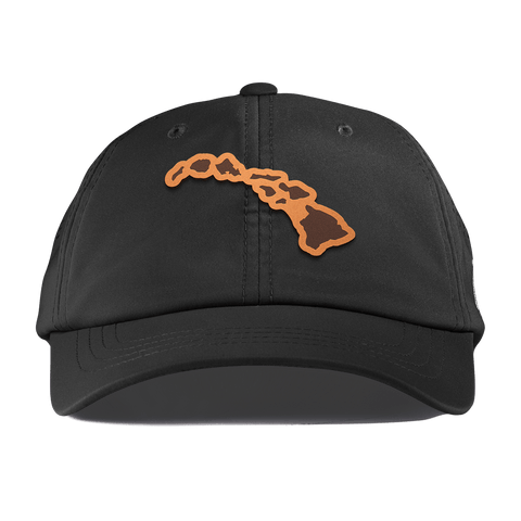 Hawaii 50 Performance Dad Hat Black