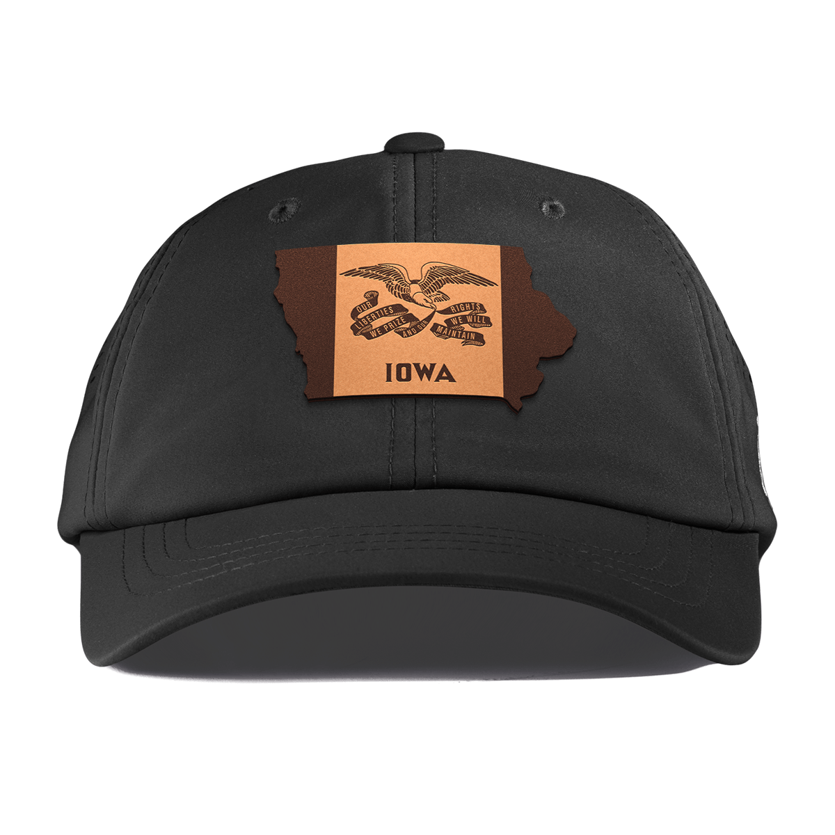 Iowa 29 Performance Dad Hat Black