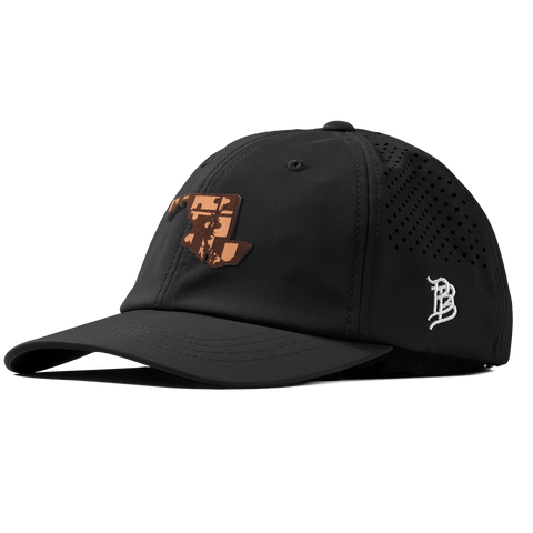 Maryland 7 Performance Dad Hat Black