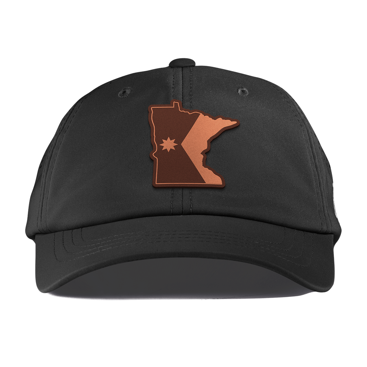Minnesota 32 Performance Dad Hat Black