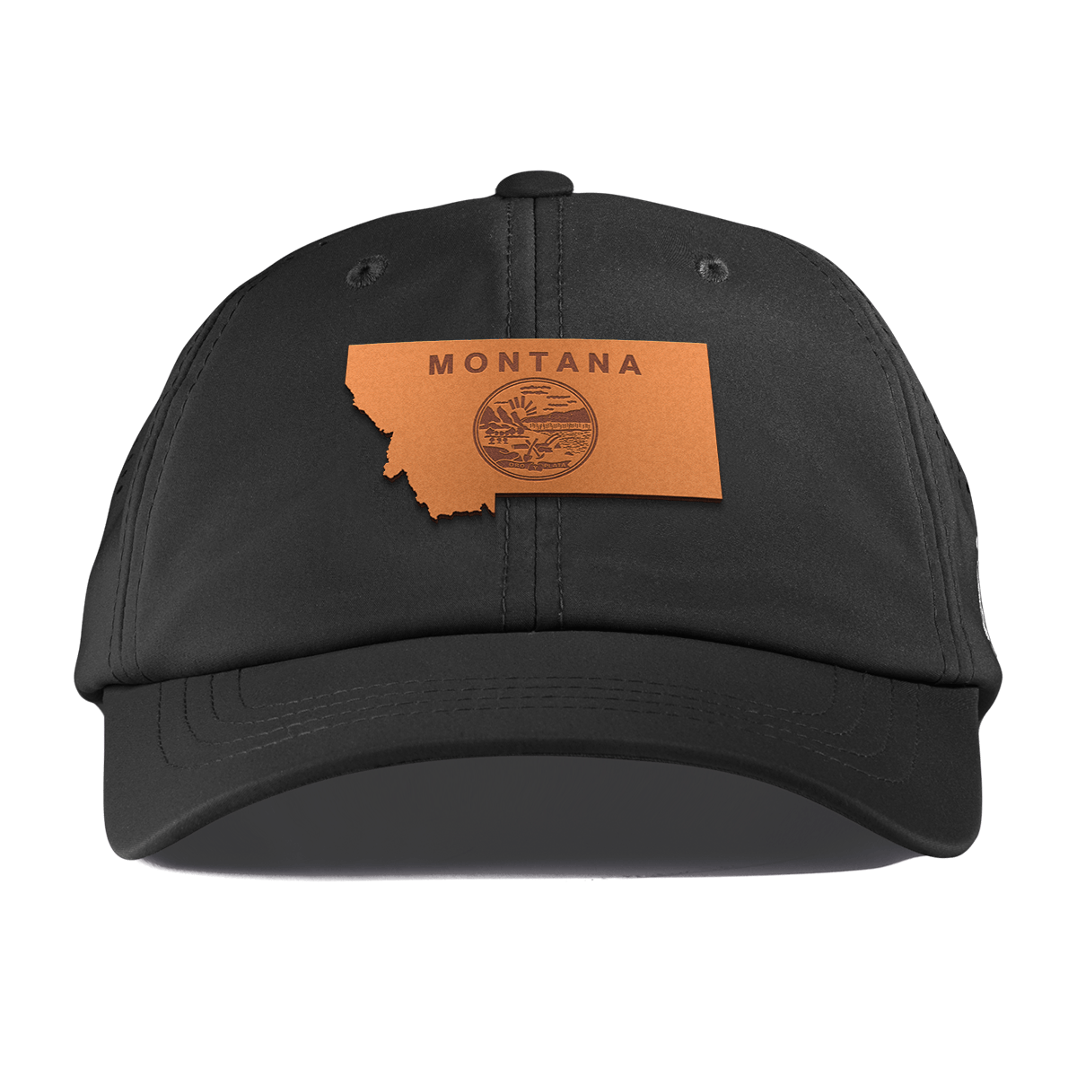 Montana 41 Performance Dad Hat Black