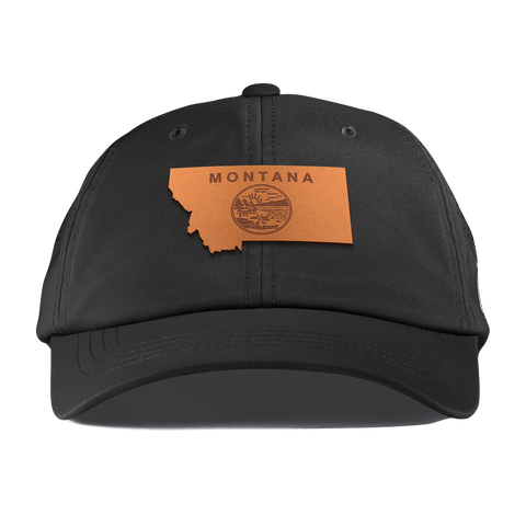 Montana 41 Performance Dad Hat Black
