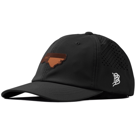 North Carolina 12 Performance Dad Hat Black