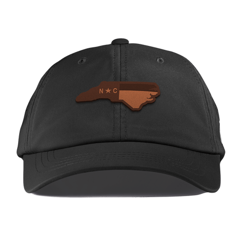 North Carolina 12 Performance Dad Hat Black