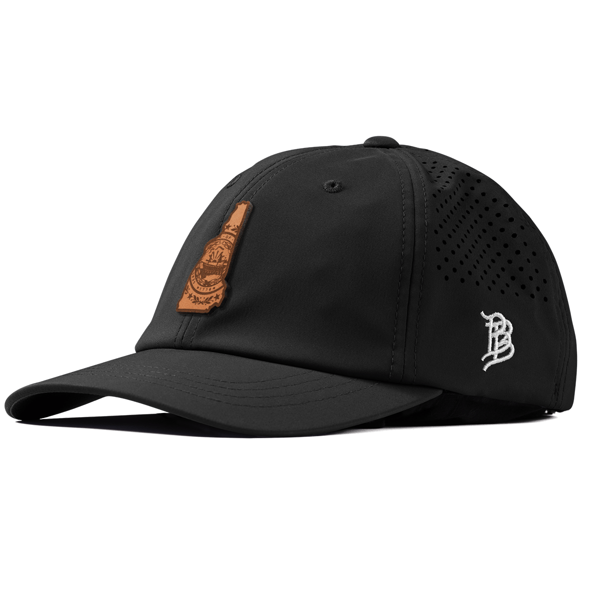 New Hampshire 9 Performance Dad Hat Black