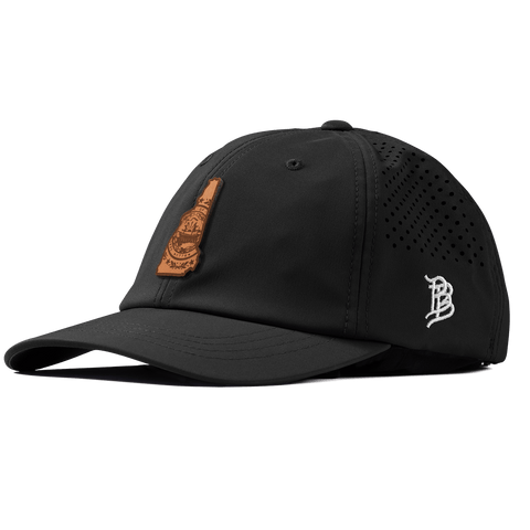 New Hampshire 9 Performance Dad Hat Black