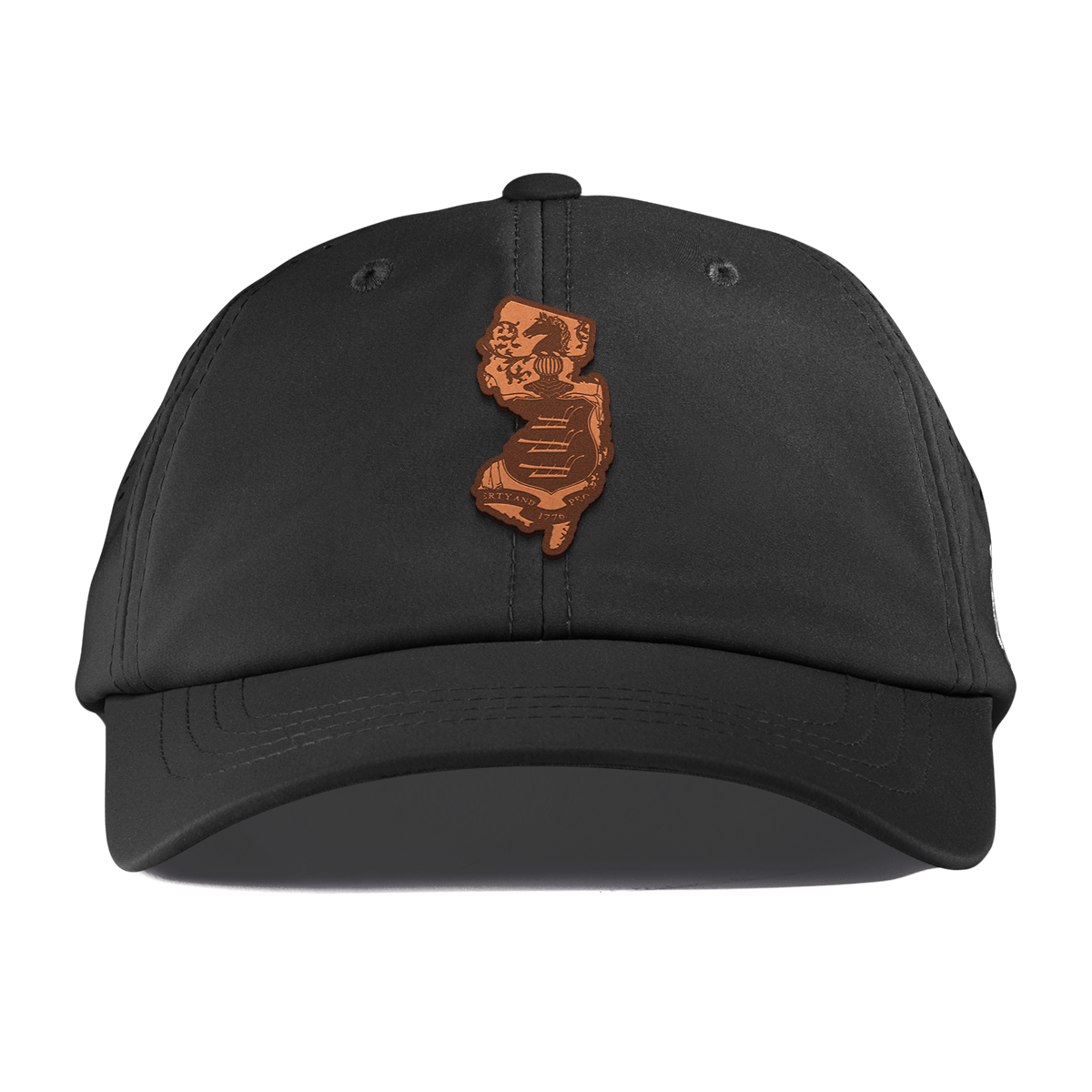 New Jersey 3 Performance Dad Hat Black