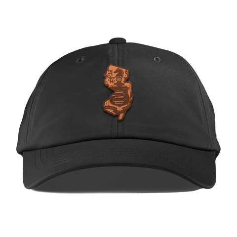 New Jersey 3 Performance Dad Hat Black