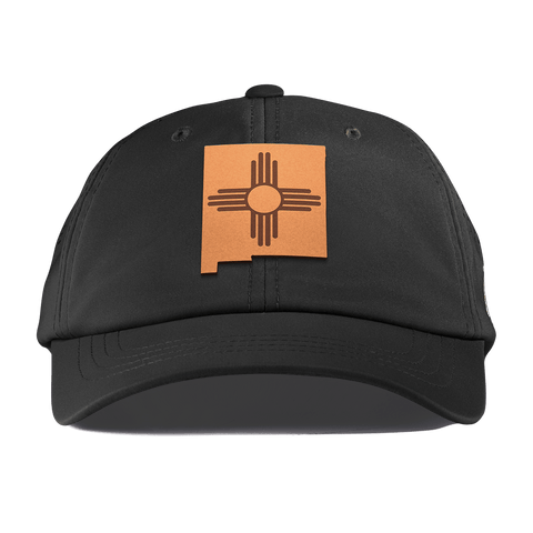 New Mexico 47 Performance Dad Hat Black