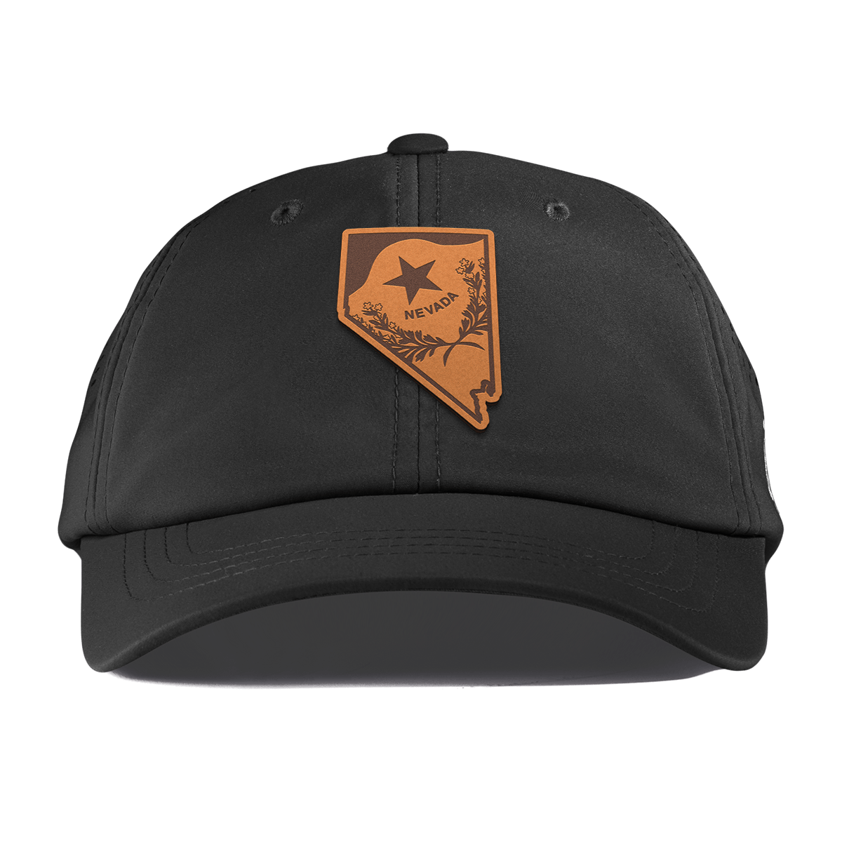 Nevada 36 Performance Dad Hat Black