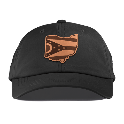 Ohio 17 Performance Dad Hat Black