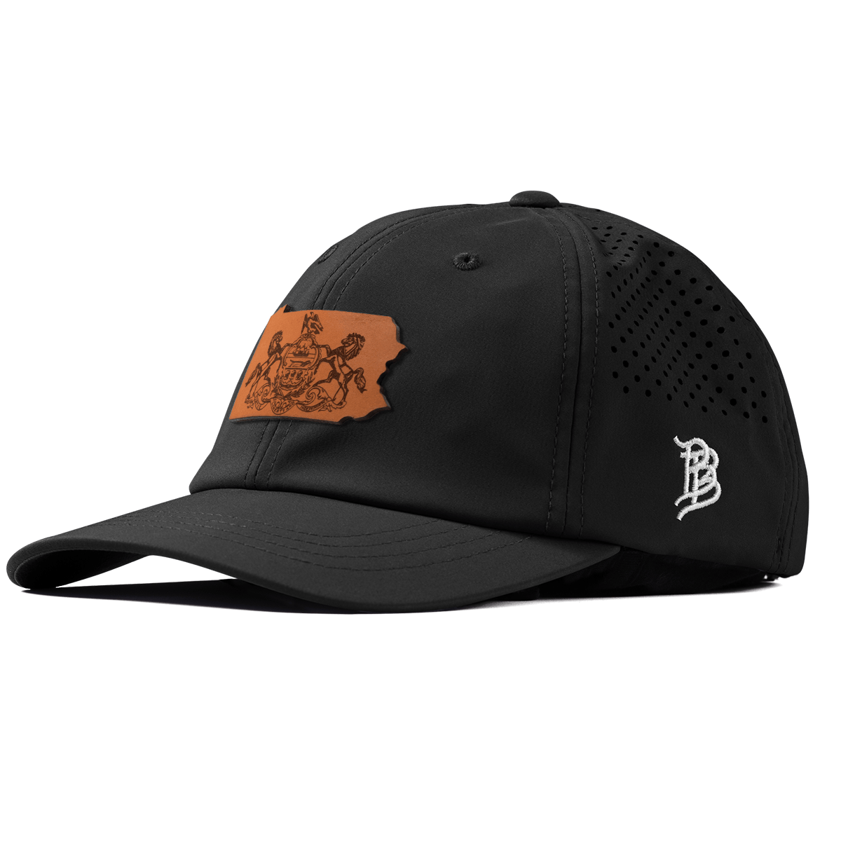 Pennsylvania 2 Performance Dad Hat Black
