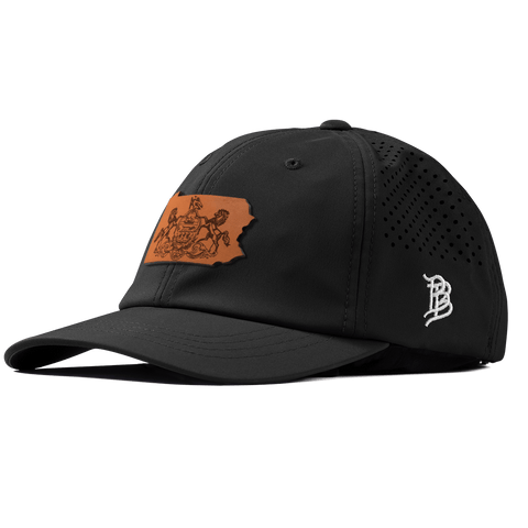 Pennsylvania 2 Performance Dad Hat Black