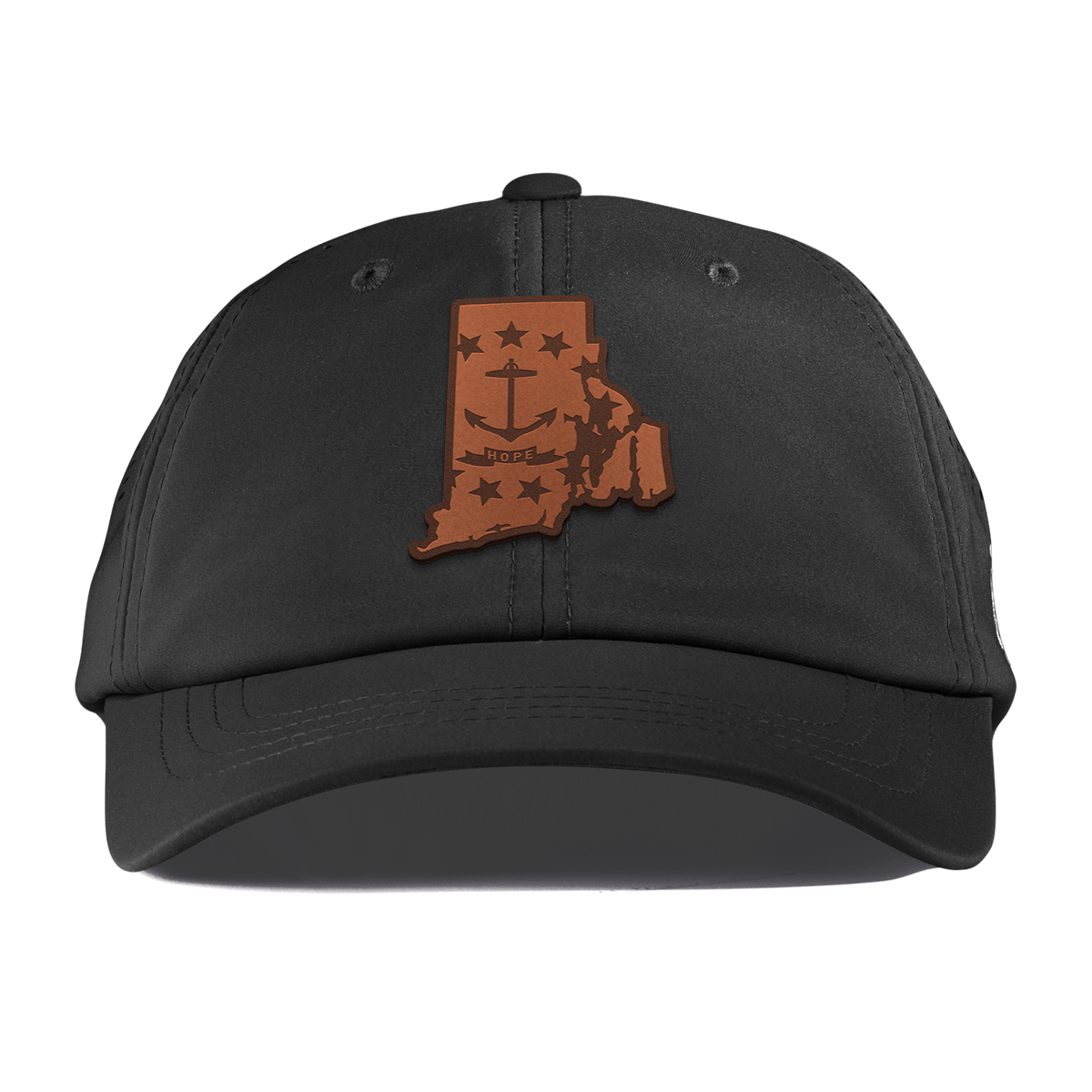 Rhode Island 13 Performance Dad Hat Black