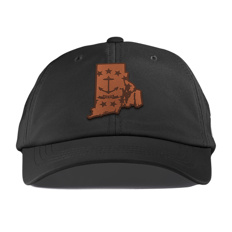Rhode Island 13 Performance Dad Hat Black