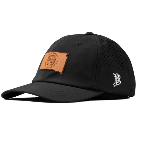 South Dakota 40 Performance Dad Hat Black