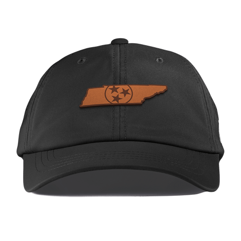 Tennessee 16 Performance Dad Hat Black