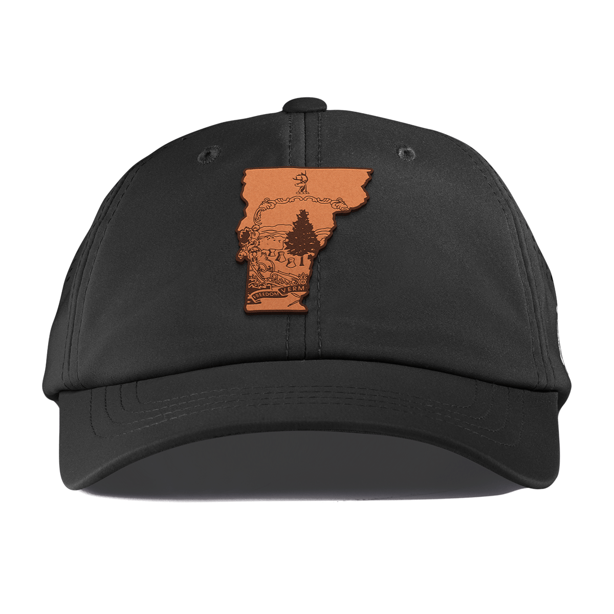 Vermont 14 Performance Dad Hat Black