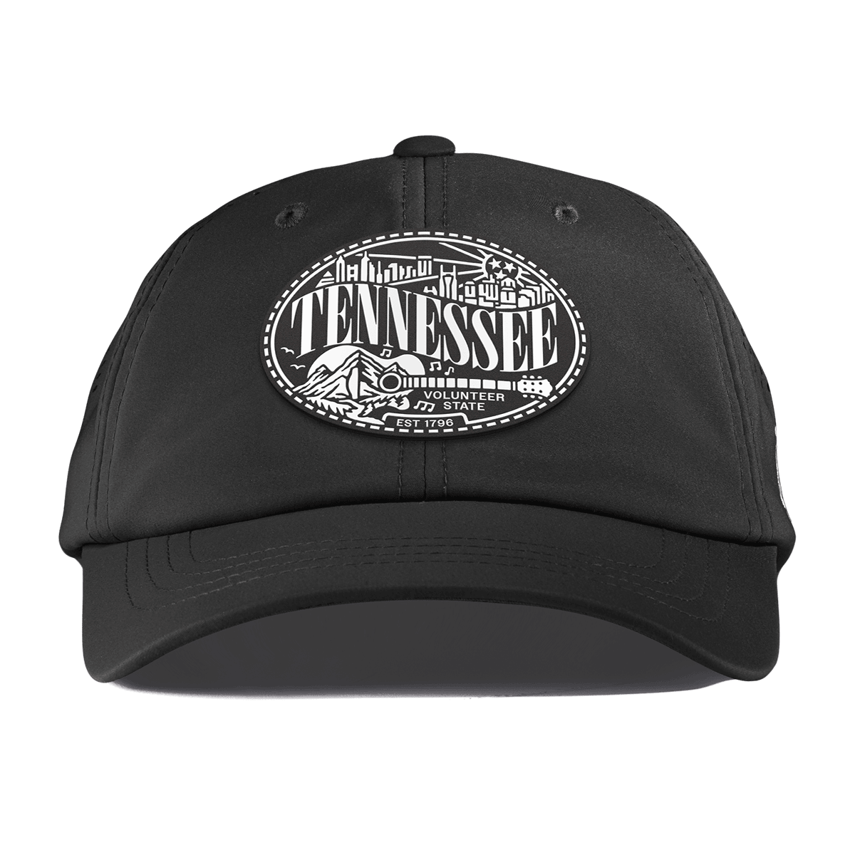 Tennessee Traveler Performance Dad Hat Black
