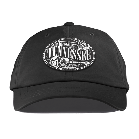 Tennessee Traveler Performance Dad Hat Black