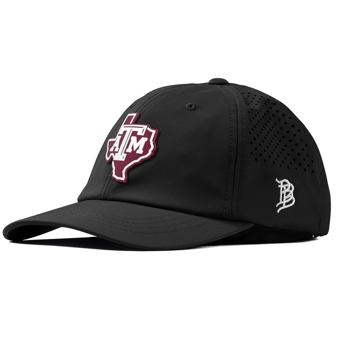 Texas A&M University "Texas A&M Outline" Performance Dad Hat Black