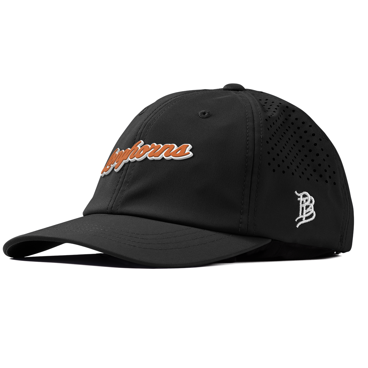 University of Texas "Texas Longhorn Script" Performance Dad Hat Black