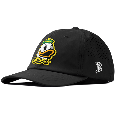 University of Oregon "The Duck" Performance Dad Hat Black