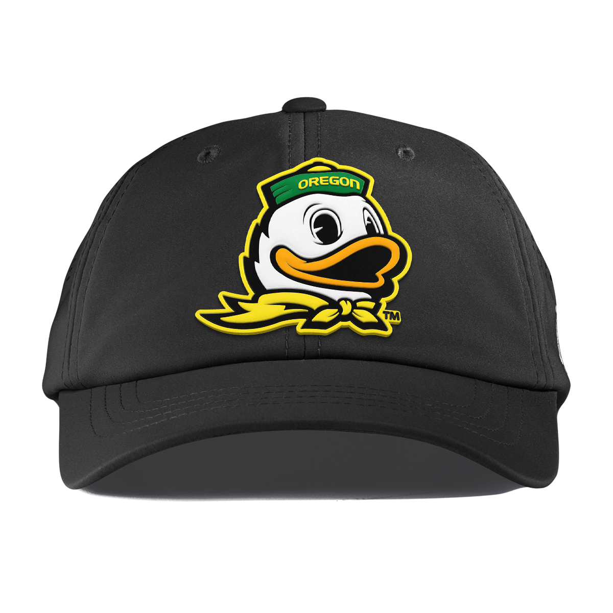 University of Oregon "The Duck" Performance Dad Hat Black