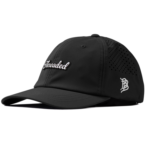 Threaded Script Performance Dad Hat Black