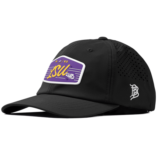Louisiana State University "Tigers Football" Performance Dad Hat Black