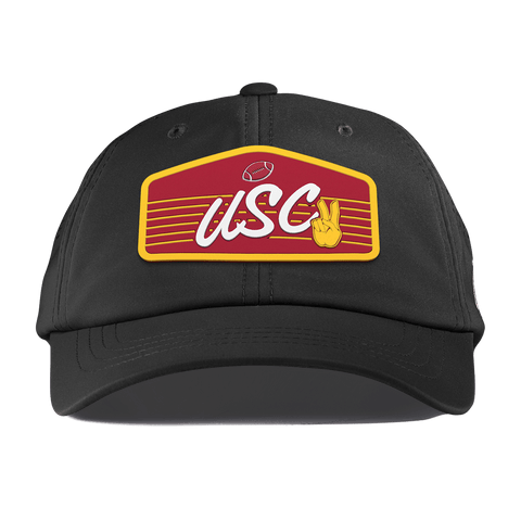 University of Southern California "Trojans Football" Performance Dad Hat Black