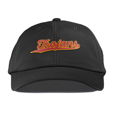 University of Southern California "USC Trojans Script" Performance Dad Hat Black