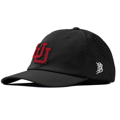 University of Utah "Utah Block" Performance Dad Hat Black