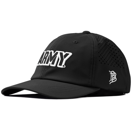Army "Vintage Army Block" Performance Dad Hat Black