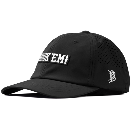 University of Texas "Vintage Hook'Em Horns" Performance Dad Hat Black