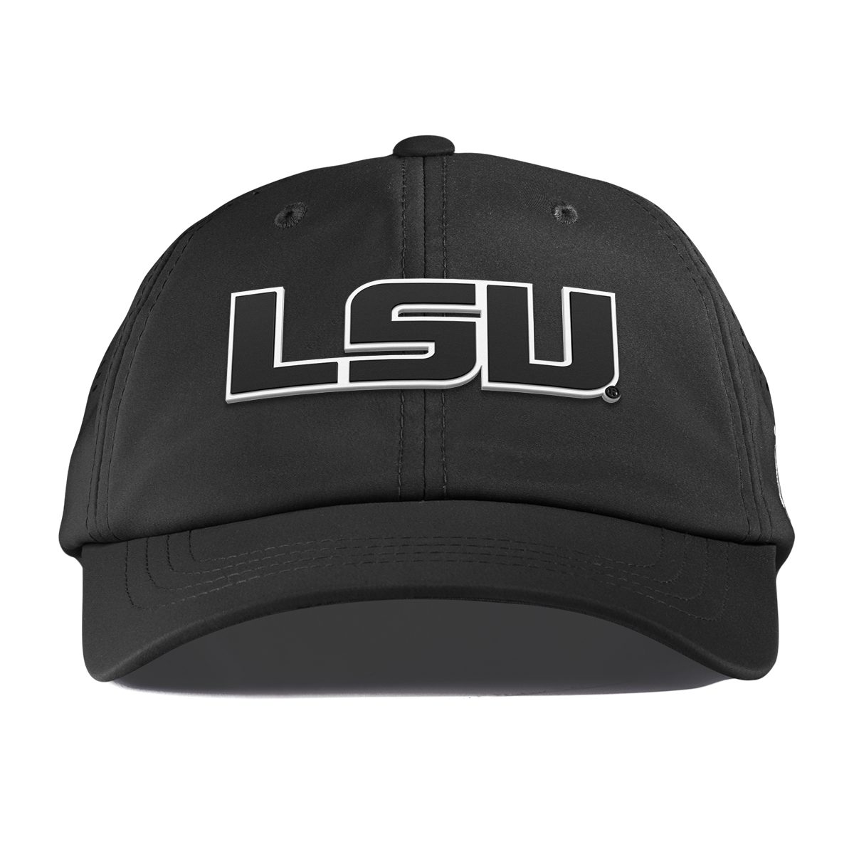 Louisiana State University "Vintage LSU Block" Performance Dad Hat Black