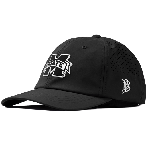 Mississippi State University "Vintage Miss State Team Logo" Performance Dad Hat Black