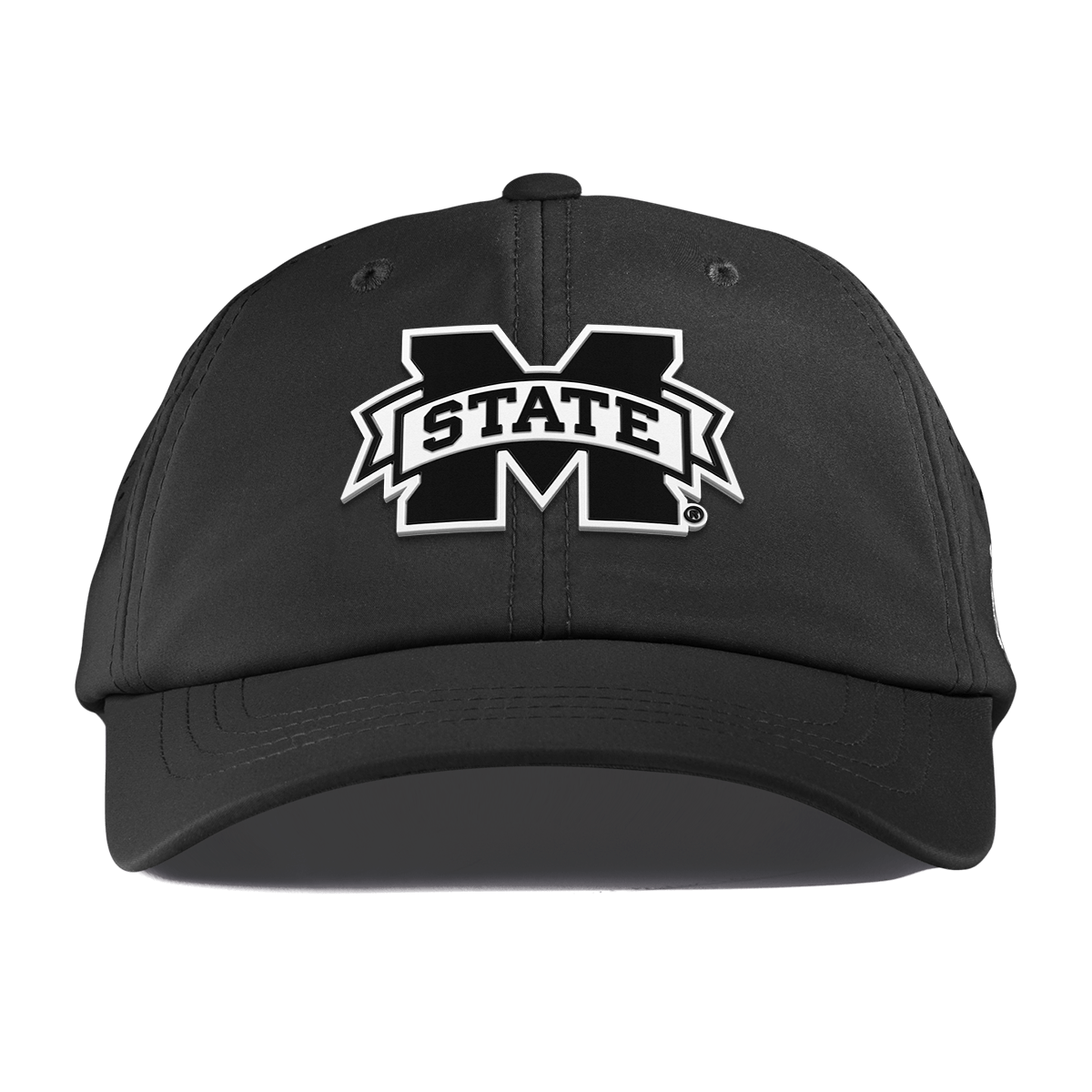 Mississippi State University "Vintage Miss State Team Logo" Performance Dad Hat Black