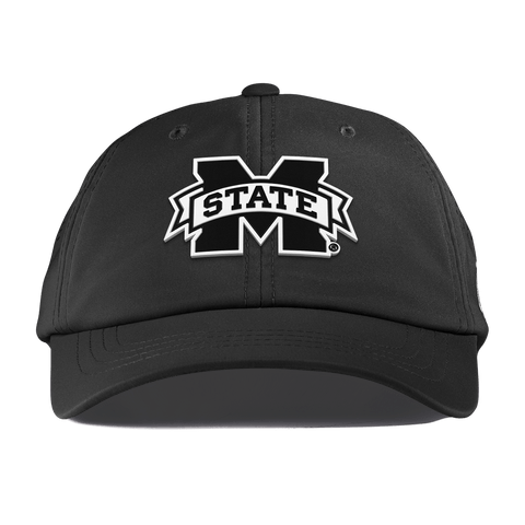 Mississippi State University "Vintage Miss State Team Logo" Performance Dad Hat Black