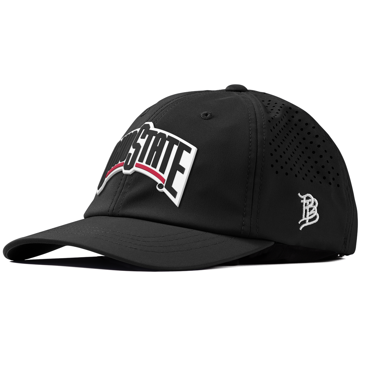 Ohio State University "Vintage Ohio State Block" Performance Dad Hat Black