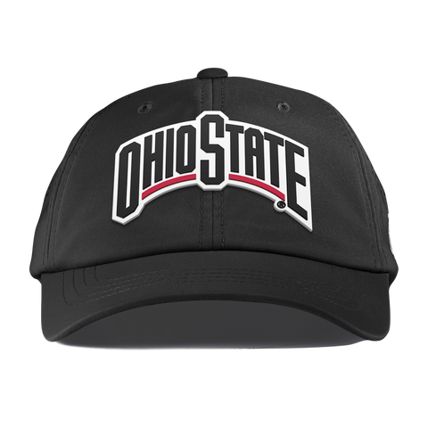 Ohio State University "Vintage Ohio State Block" Performance Dad Hat Black