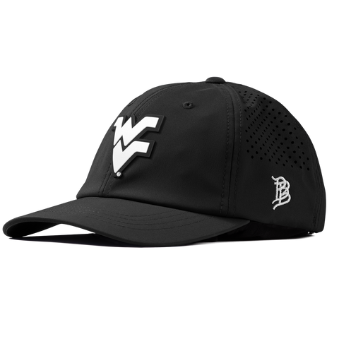 West Virginia University "Vintage West Virginia Team Logo" Performance Dad Hat Black