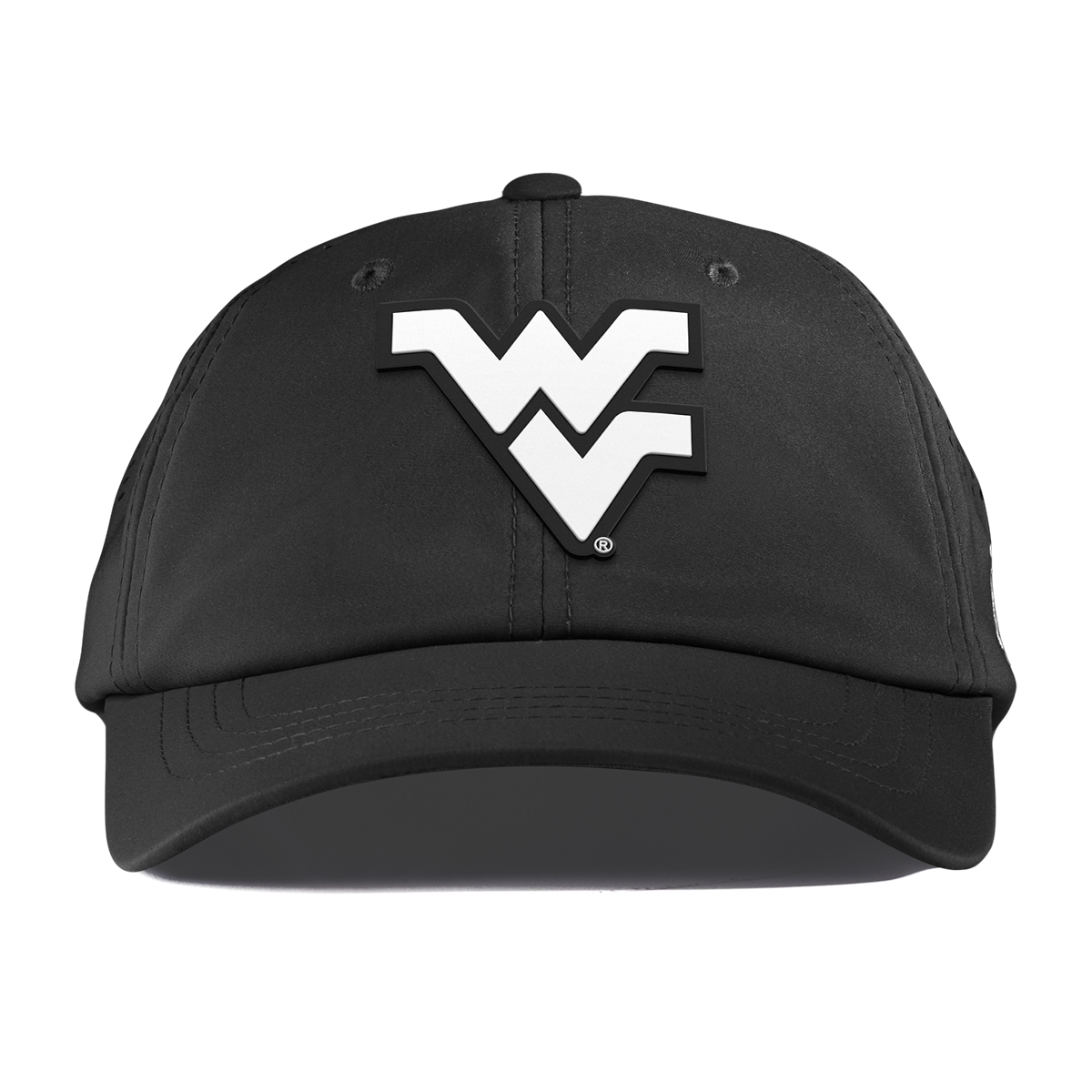 West Virginia University "Vintage West Virginia Team Logo" Performance Dad Hat Black