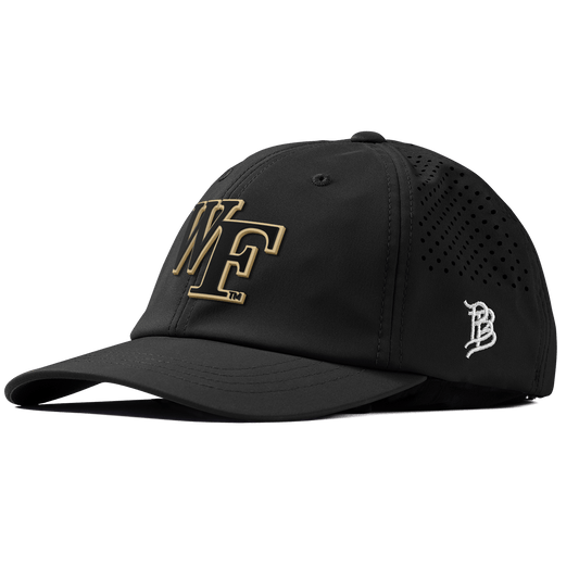 Wake Forest University "Wake Forest Block Black" Performance Dad Hat