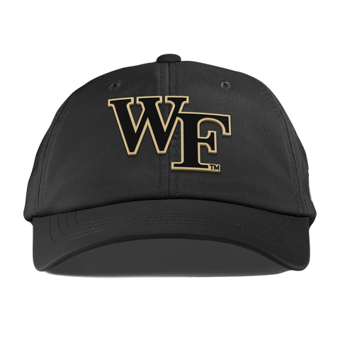 Wake Forest University "Wake Forest Block Black" Performance Dad Hat