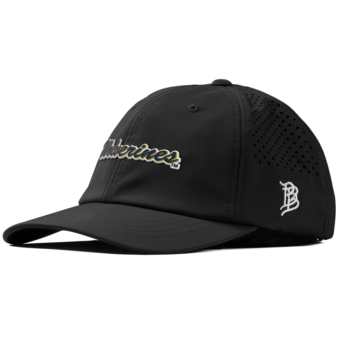 University of Michigan "Wolverines Script" Performance Dad Hat Black