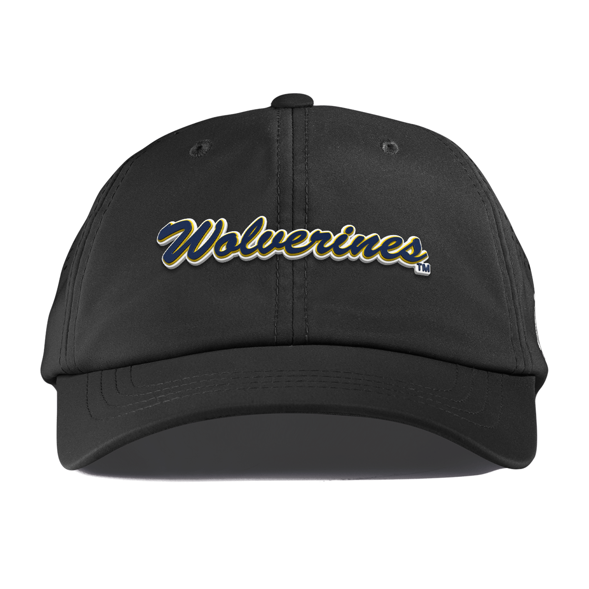 University of Michigan "Wolverines Script" Performance Dad Hat Black