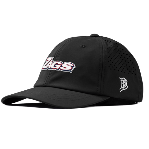 Gonzaga University "Zags Block" Performance Dad Hat Black